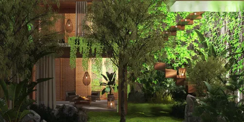 my forest house..