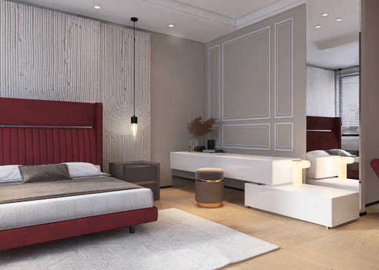 Ideal bedroom.. Design Rendering
