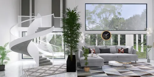 Mon salon du deuxième étage 