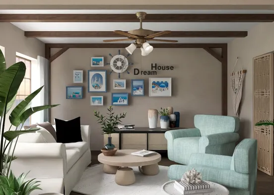 # mediterranean living Renderização de Design