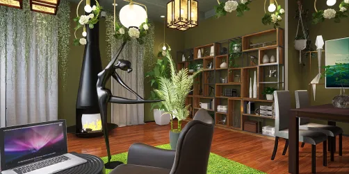 homeoffice livingroom all inn