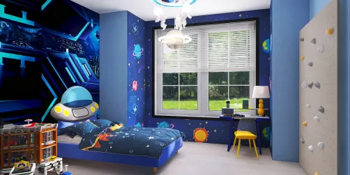 Space Theme Room