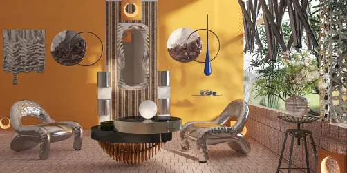 Futuristic Patio 