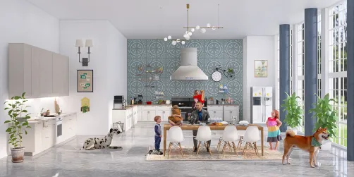 Family kitchen 