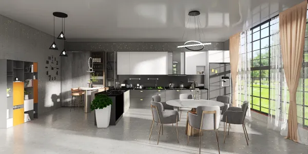 Professional interior design created with Homestyler 3D design software