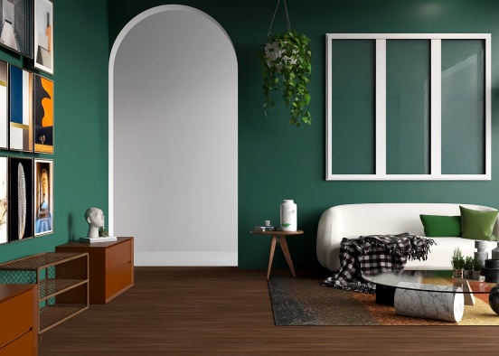 cozy green  Design Rendering