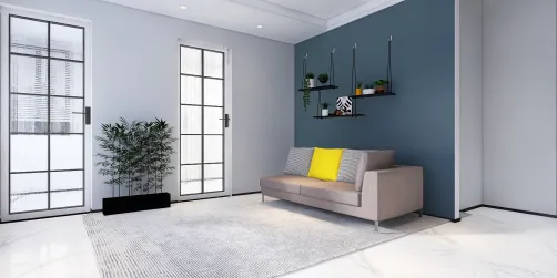 sala de estar -estudante de  designr de 