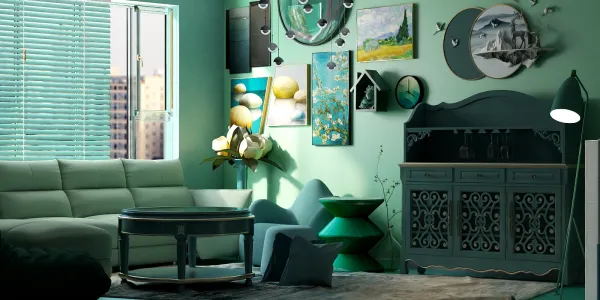 Professional interior design created with Homestyler 3D design software