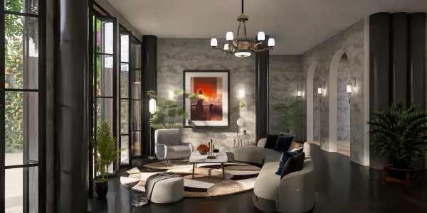 Professional interior design created with Homestyler 3D design software