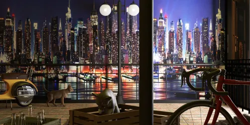 Atlantic Ave alleyway…