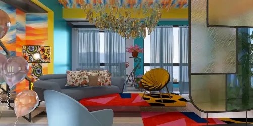 Pops of color💙🩵💙💙💜💛🧡🩷🧡💛
