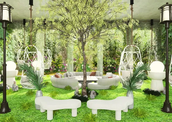 Relaxation Garden 🌱 Design Rendering