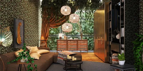 Jungle Kitty Den