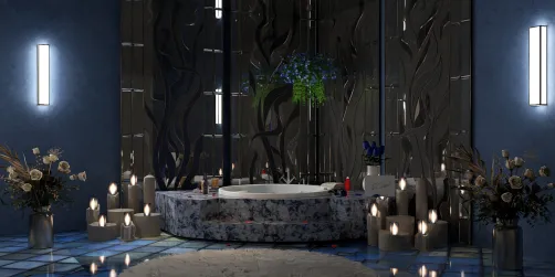 Bathroom Corner Ambience 