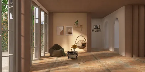 minimalistic calm room