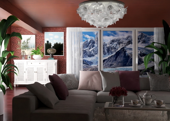 Baita in montagna 🌲🌲🌲 Design Rendering