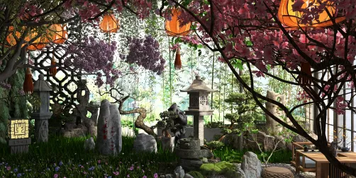 Japanese garden 