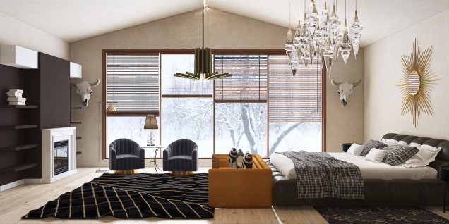 Luxury Bedroom interior design 