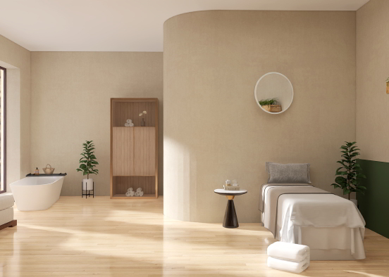 Relaxing spa day Design Rendering