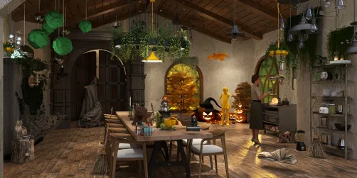 hogwarts Green room. Grith.
