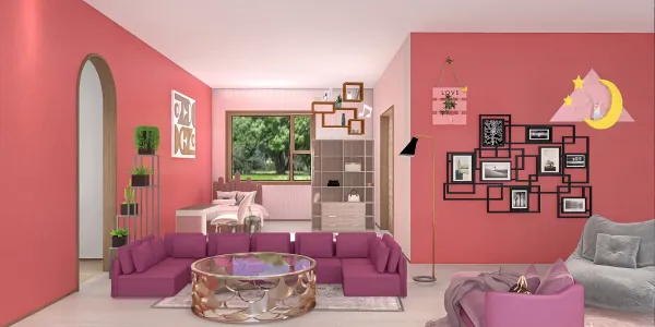 Professional interior design created with Homestyler 3D design software