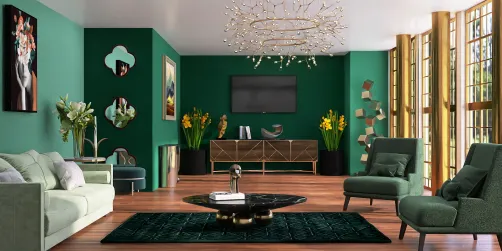 Green Livin Room