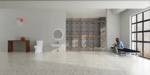 Open confined prison concept