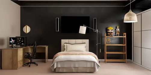 a simple teen boy room very simple