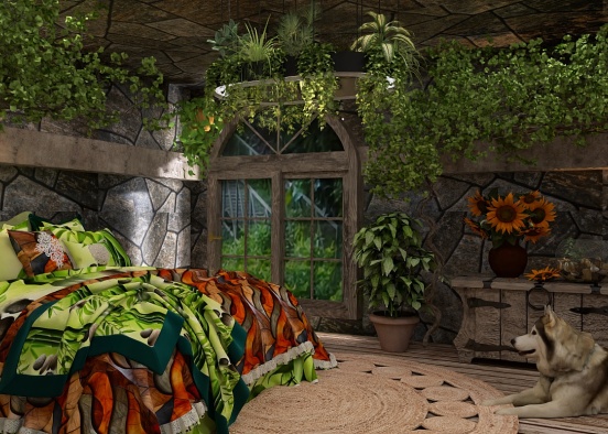 A Touch of Greenery... Design Rendering