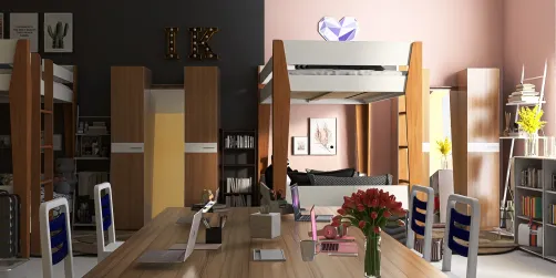 Chambre fille internat 