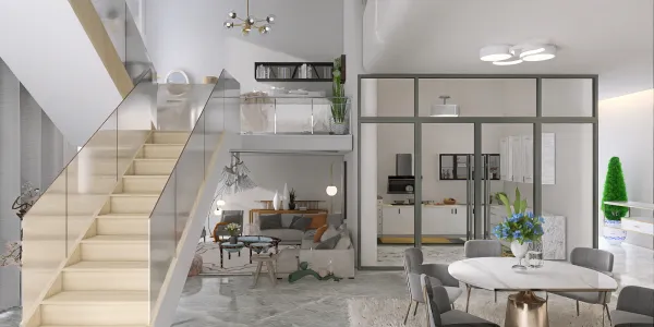 Professional interior design created with Homestyler 3D design software