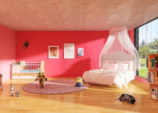 Kid/baby room Design Rendering