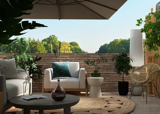# Dream Terrace. Renderização de Design