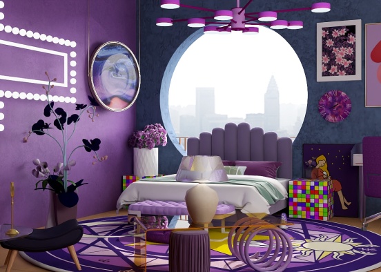for the love of purple  Design Rendering