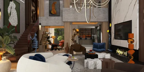 Professional interior design created with Homestyler 3D design software