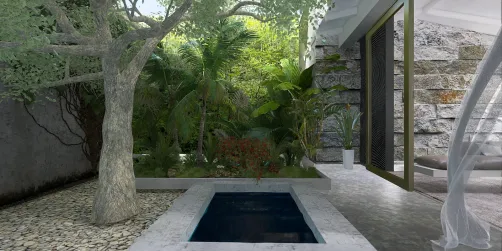 Jardin interior
