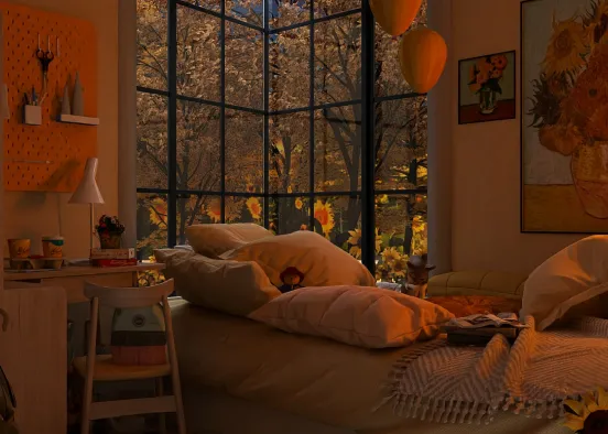 # Be the SUNFLOWER in someone’s life  Визуализация дизайна