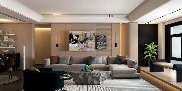 Professional interior design created with Homestyler 3D design software