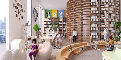 Pet Friendly Library 