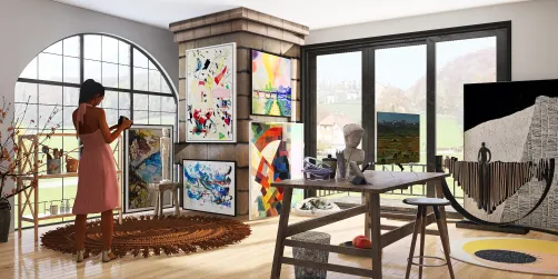 Scotland Art Studio 