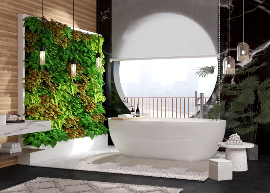 Bath design.🤍 Design Rendering