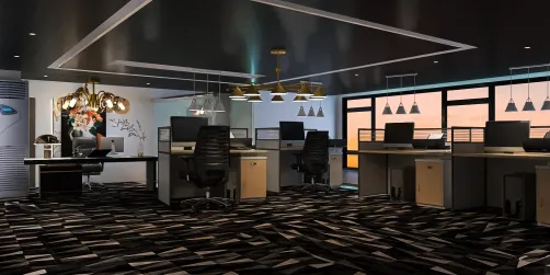 Office attached with Manager cabin