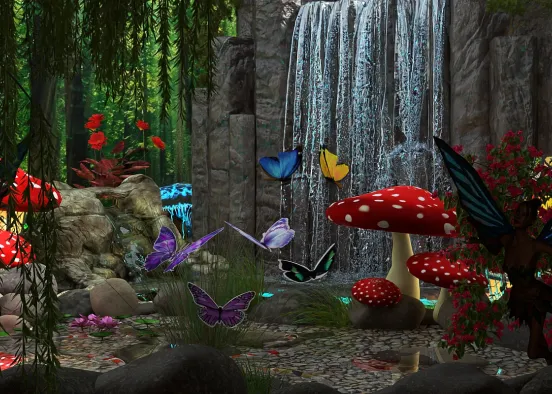 Fairy Forest  Design Rendering