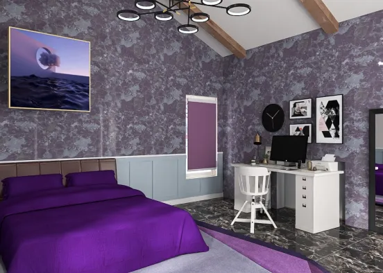 # Purple pastime Renderização de Design