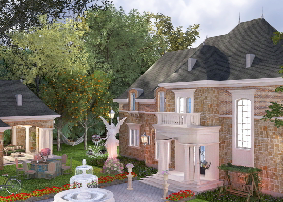 Provencal country  Design Rendering