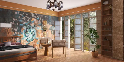 Tropical badroom