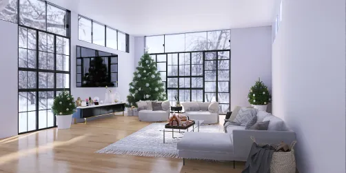 Christmas Season Living Room