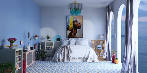 mediterran bedroom 