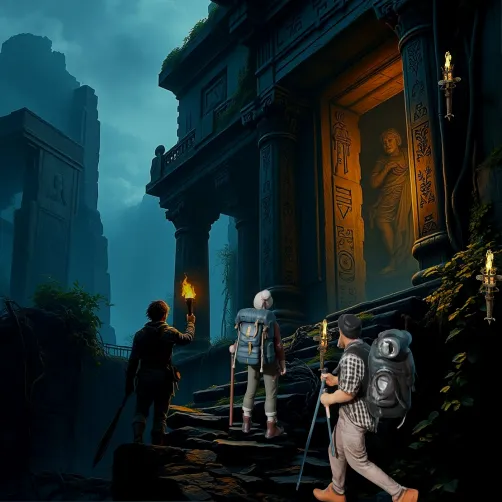 Exploring Ancient Ruins