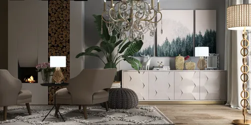 Fireplace room